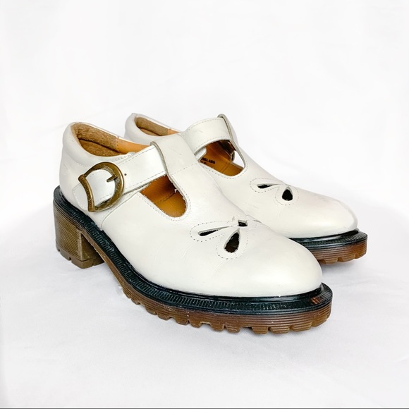 Dr. Martens Shoes - White Dr Martens Vintage